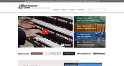 Desktop Screenshot of churchkeyboard.com